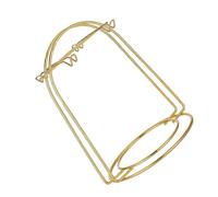 NIYANGLE Portabicchieri da Tavolo con Base Scola Acqua Supporto Stabile in Metallo per Tazze Organizer Cucina con Scolabottiglie Integrato Design Moderno e Durevole