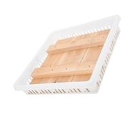 NIYANGLE Pressa per Formaggio Multifunzione in Legno e Plastica con Design Compatto, Stampo per Tofu e Formaggi per Cucine Piccole e Uso Domestico