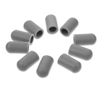 NIYANGLE Punte per Bacchette in Silicone 10 Pezzi, Smorzatori per Batteria Silenziosi Protezione Antigraffio, Accessori per Esercitarsi su Tamburo senza Rumore, Compatibili la Maggior