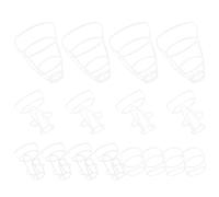 NIYANGLE Rete Per Flaconi Di Infusione Set Da 20 Pezzi Accessori Per Leggeri e Robusti Coperture Per Flaconi Di Soluzione in Plastica