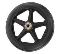 NIYANGLE Ruota Anteriore in Gomma 8 Pollici per Sedia a Rotelle, Pneumatico di Ricambio Resistente, Accessorio per Mobilità Adatto a Vari Ambienti, Installazione Rapida e Guida Stabile