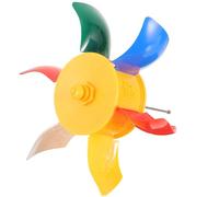 NIYANGLE Ruota della Preghiera Portatile Tibetana Colorata in Plastica Resistente, Decorazione Buddista verità a Sei Caratteri, Ornamento Manuale per Accumulare Energia Positiva e Ambienti