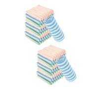 NIYANGLE Salvietta 20 Pz Strofinaccio Da Cucina Lavasciuga Per Auto Asciugamano in Microfibra Straccio Per Lavare Asciugamano Assorbente D'acqua Pagliette Panno in Microfibra Stoviglie