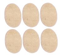 NIYANGLE Salviette Esfolianti in Luffa 6 Pezzi Scrubber Schiena e Facili Usare per e Schiena