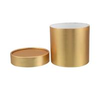 NIYANGLE Scatola Regalo Rotonda per Composizioni Floreali, Oro, Elegante | Carta, Design Raffinato e Versatile, per Fiori e Presente, Adatta a Esposizioni al Dettaglio Colore Casuale