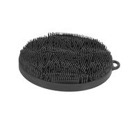 NIYANGLE Scrubber Per Il Corpo in Morbido Silicone Macchia Spazzola Per La Pulizia Del Massaggio Del Bagno Districare Strofinare Scrub Corpo Esfoliante Dark Grey Gel Di Silice