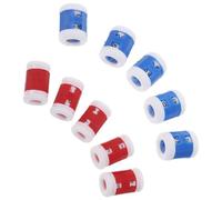 NIYANGLE Set 10 Pezzi Contatori di Righe per Lavoro a Maglia e Uncinetto in Plastica Segnapunti per Ferri e Uncinetto Quadrante Numerato Organizzatore Portatile per Progetti di Maglieria