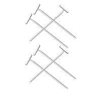 NIYANGLE Set 6 Bacchette in Vetro Sterile per Diffusione Cellulare, Spargitore Riutilizzabile per Laboratorio Microbiologia, Strumento Autoclavabile per Piastre di Agar e Colture