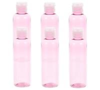 NIYANGLE Set 6 Bottiglie da Viaggio 100ml Flaconi Cosmetici in Pet e Pp Tappo a Farfalla, Design Portatile per Contenitori Liquidi e Dispenser per Prodotti Skincare