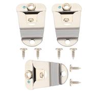 NIYANGLE Set da 3 Ganci in Metallo per Microfono Radio Portatile Supporto con Clip Stabile per Radiomicrofono Gm300 Gm950 Gm3688 Gm3188 Fissaggio Sicuro per Comunicazione a Mani Libere