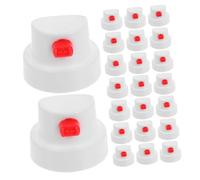 NIYANGLE Set da 30 Ugelli per Bombolette Spray Vernice per Graffiti Testa Rotante di Precisione, Accessori Compatibili per Pittura e Ritocchi, Spray per Uso Creativo e Artigianale