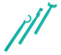 NIYANGLE Set Di 3 Allenatori Lingua Esercizi Muscoli in Plastica Correttore Di Spinta Della Lingua Per Strumenti Portatili Del Linguaggio a Casa Scuola Design Leggero e Intuitivo