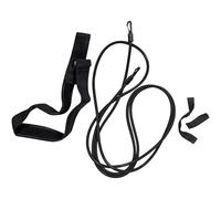 NIYANGLE Set Fasce di Resistenza per Nuoto Statica 6x10x4 M Nera, Kit Cintura Allenamento Nuoto per Adulti, Attrezzatura per Esercizi in Piscina Interrata fuori Terra