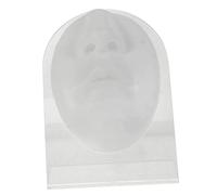 NIYANGLE Simulazione Viso per Piercing Naso Bocca in Silicone con Supporto per Pratica Professionale Insegnamento Fornitura per Piercing Kit Didattico Compatto Portatile