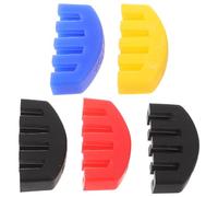 NIYANGLE Sordina per Violino in Gomma 5 Pezzi Riduttore di Volume per Esercizi Silenziosi a Casa e in Hotel Smorzatore del Suono Non Invasivo per Principianti e Sessioni di Studio