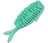 NIYANGLE Spazzola Corpo Esfoliante e Pulizia Rapida in Silicone per Design Creativo a Forma di Balena per Bagno a Viaggio