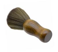 NIYANGLE Spazzola per Capelli Rotta Manico in Legno Spazzola per Spolverare Collo per Barbieri e Uso Domestico Resistente e Sicura per Pulizia dei Capelli