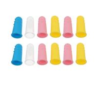 NIYANGLE Spazzolino Da Denti Per Ragazzo Ragazza in Silicone Set Da 12 Pezzi Pulizia Orale e Massaggio Gengive Strumento Per Ragazzo Ragazza Colori Misti