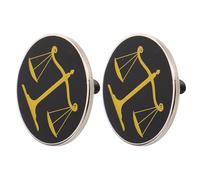 NIYANGLE Spilla da Bavero da Avvocato in Lega Bilancia della Giustizia Set da 2 Pezzi Accessorio Formale per Professionisti Legali e Studenti di Giurisprudenza Regalo per Giudici e