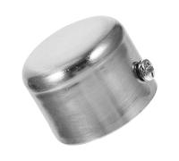 NIYANGLE Spina Dell'Asta Di Armadio Tappi Per Asta Tappo Terminale Dell'Asta Finestra Tappo Dell'Asta Di Terminali Pomelli Per Asta Di Termina Solo Terminali Del