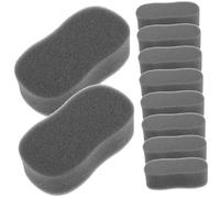 NIYANGLE Spugne Spolverino per Chioma da Barbiere 10 Pezzi Spugna per Depilazione Collo Viso Pulizia Peli per Salone Uso Professionale