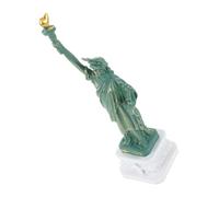 NIYANGLE Statua della Libertà in Resina Decorativa da Interno, Statuetta da Tavolo per Soggiorno, Ufficio e Souvenir di Viaggio New York, Ornamento Artistico per Arredamento Casa e