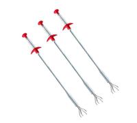 NIYANGLE Strumento la Pulizia Scarichi a Molla Flessibile 60 Cm Artigli, Set da 3 Pezzi per Lavello Cucina e Bagno, Estrattore Chioma e Detriti Resistente Impugnatura Colore Colore Casuale