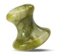 NIYANGLE Strumento Massaggio Facciale 1.6 Pollici Pietra Gua Sha per Massaggi Meridiani Accessorio Benessere per Viso e Collo