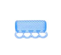 NIYANGLE Strumento per Esercizi le Dita con 4 Fori, Rinforzatore Portatile la Presa della Mano, Allenatore di Forza la Riabilitazione degli Anziani, per Esercizio di Dita