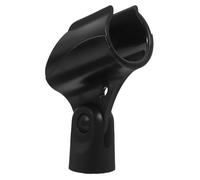 NIYANGLE Supporto Clip per Microfono U in Plastica Resistente Filettatura in Rame, Accessorio per Microfoni Filo e Wireless, Compatto e Portatile per Uso Domestico e Professionale