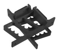 NIYANGLE Supporto da Parete per Frecce a Forma di Freccia, Portafrecce Decorativo Nero in Coppia, Organizer da Parete Resistente per Attrezzatura da Tiro con L’Arco, Display Ricurvo