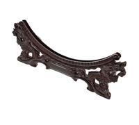 NIYANGLE Supporto Decorativo per Piatti da Esposizione 35 Cm, Cavalletto Stabile in Plastica, Espositore Multifunzionale Portapiatti da Tavolo per Arredamento Casa