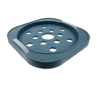 NIYANGLE Supporto per Bombola Gas Ruote Mobili, Piastra Base in Acciaio Inox Resistente e Leggero, Vassoio Porta Serbatoio Gas per Uso Domestico e Cucina