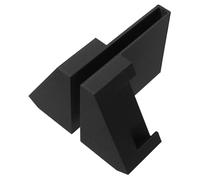 NIYANGLE Supporto per Fotocamera e Smartphone da Tennis, Morsetto Stabile in Plastica Nera per Rete da Campo, Registrazione Video Allenamento e Analisi Tecnica