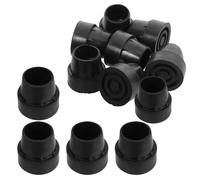 NIYANGLE Tappi per Gambe Trampolino 12 Pezzi in Gomma Antiscivolo Cuscinetto Protettivo, Coprigambe Resistenti per Tubi Gambe, Accessori per Stabilità e Protezione Pavimenti