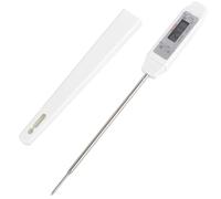 NIYANGLE Termometro Digitale a Sonda in Acciaio Inossidabile per Alimenti, Misuratore di Temperatura Rapida Display Led, Termometro per Olio, Latte e Acqua, Strumento per Cucina, Bar,