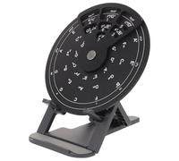 NIYANGLE Trainer Portatile per Accordi per Chitarra in Lega di Alluminio Cerchio delle Quinte Manopola Rotante per Posizionamento Rapido Strumento per Apprendimento Assistito delle