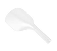 NIYANGLE Trasparente Per Parrucchiere Spugna Antiscivolo, Protezione Viso Da Salone Di Bellezza Per Taglio Chioma 29x15,5 Cm, Protezione Lacca e Residui Per Barbiere Professionale