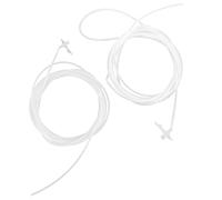 NIYANGLE Tubi di Prolunga per Sigillante Schiumogeno Spray in Plastica 5 Metri, Set 2 Pezzi, Tubo Applicatore Flessibile per Calafataggio Fai da Te e Professionale, Accessorio per Pistola