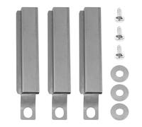 NIYANGLE Tubo Crossover Regolabile in Acciaio Inossidabile 127mm-220mm per Bruciatore Barbecue, Accessorio Facile da Installare per Cucina All'aperto