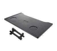 NIYANGLE Vassoio Per Rotelle Vassoio Anticaduta in Plastica Per Rotelle Portabicchieri Scanalato Accessorio Per Disabili e Anziani Per Mangiare Lavorare e Svolgere Attività Quotidiane