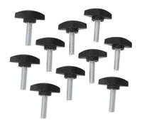 NIYANGLE Viti di Serraggio per Supporto Microfono M8X25-36 Set da 10 Pezzi per Morsetti Asta Microfonica Vite Regolabile per Montaggio Rapido e Fissaggio Sicuro Accessorio per Supporti