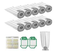 NIYATA 13 Sacchetti per Aspirapolvere per Vorwerk Folletto VK7 VK7s, Sacchetti Folletto con 2 Prefiltri e 6 Profumi, Accessori di Ricambio per Pulizia Domestica