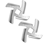NIYATA 2 lame per tritacarne #5, coltello per tritacarne Kitchenaid, lama tritacarne Kitchenaid, diametro del foro 8,3 mm, taglio trasversale a foro quadrato per tritacarne #5