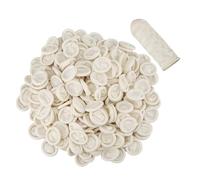 NIYATA 300 dita in silicone per dita, dita in lattice, 6,5 cm, protezione per dita mediche, antiscivolo, protezione per le dita a mano, resistente all'acqua e all'olio