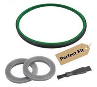 NIYATA Guarnizione di copertura per Bimby TM31, guarnizione TM31 per Bimby, 2 guarnizioni coltelli per Bimby Vorwerk TM3L e 1 spazzola di pulizia, guarnizione coperchio TM31 in silicone per Bimby