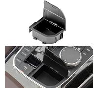 NIYATA Vano portaoggetti per console centrale con coperchio ABS, accessori, console centrale, compatibile con BMW 1 3 4 serie X3 X4 X5 X6 X7 F40 F44 G20 G21 G22 G23 G24 G26 G01 G02 G07 G80 G82 I4 I3