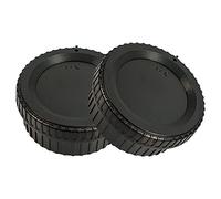 NIYI Kit di 2 tappi per corpo e copriobiettivo posteriore, compatibile con Nikon F Mount DSLR Camera Rear Lens Protector Cover e Body Protector Set