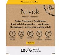 Niyok Shampoo & Balsamo in Formato Solido - Vitamina