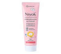 Niyok Dentifricio all'olio di cocco - KIDS fragola e lampone 75 ml